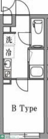 OHANA武蔵小杉の物件間取画像